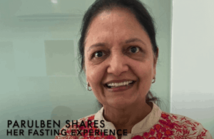 Parulben shares her fasting experience