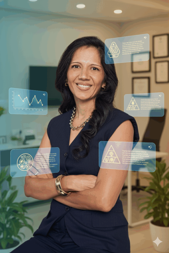 Dr Roshani Sanghani, Endocrinologist, Founder, Author and Speaker