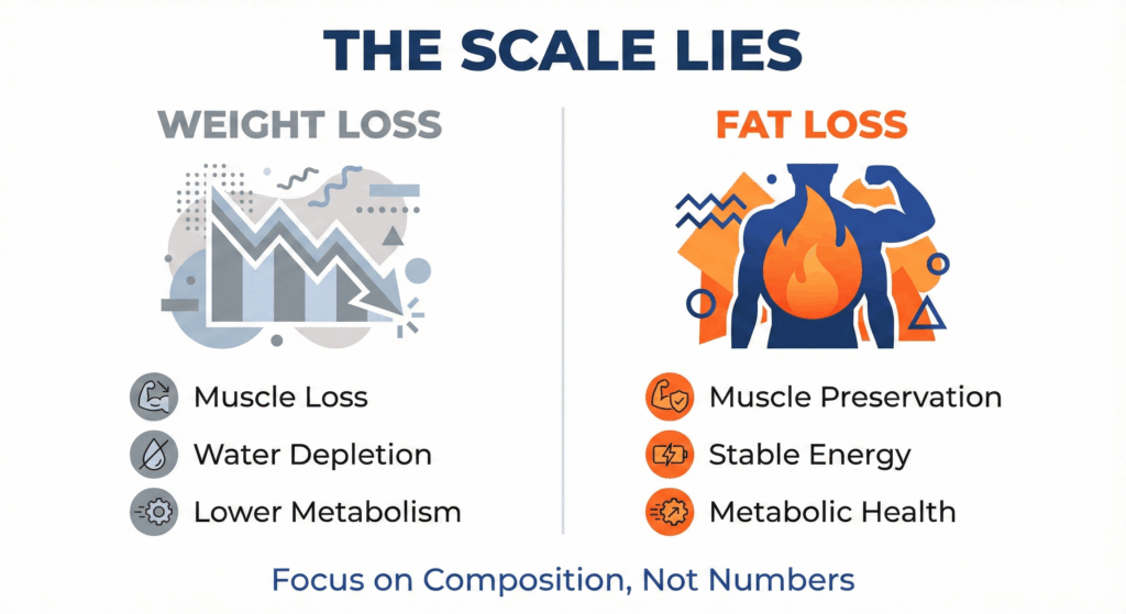 Weight Loss Versus Fat Loss